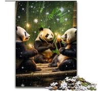 Puzzle 1000 pièces pour Adultes, Puzzle Galaxy Panda, décoration d'intérieur, pour Noël et Le Nouvel an pour Les Adolescents (Taille : 50x75cm)