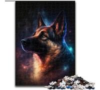 Puzzle 1000 pièces pour Adultes, Puzzle Galaxy Shepherd en Bois, avec Jeu interactif Familial, pour Les 14 Ans et Plus, 1000 pièces(50x75cm)