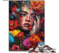 Puzzle 1000 pièces pour Adultes Puzzle garçon mystérieux, idéal pour Les Adolescents, Les Liens familiaux, Les Casse-têtes et la décoration d'intérieur à Faire soi-même (Taille 26x38cm)