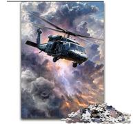 Puzzle 1000 pièces pour Adultes Puzzle hélicoptère de rêve en Carton Un Casse-tête Stimulant pour Les Adolescents, Parfait pour la décoration intérieure ou comme Cadeau Taille 26X38CM