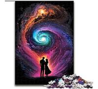 Puzzle 1000 pièces pour Adultes, Puzzle Infini, Espace d'amour, Taille 50x75cm, idéal pour décorer la Maison ou Le Bureau, Cadeau de Noël idéal.