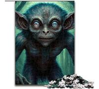 Puzzle 1000 pièces pour Adultes Puzzle La Bête en Carton, Jeu d'intérieur éducatif et Amusant pour la décoration intérieure 1000 pièces(26x38cm)