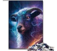 Puzzle 1000 pièces pour Adultes, Puzzle Lightning Cats en Bois, Jeu de réflexion pour Adolescents, pour Les fêtes(1000 pièces, 50x75cm)