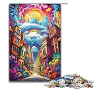 Puzzle 1000 pièces pour Adultes Puzzle Monde Étrange Jeu Stimulant Une œuvre d'art Convient aux Adolescents de 14 Ans et Plus 75 x 50 cm