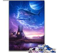 Puzzle 1000 pièces pour Adultes Puzzle Mondes Mystiques Fabriqué en Carton,Parfait pour la décoration de la Maison et du Bureau,Les fêtes,Les Anniversaires et Les Cadeaux de Vacances 1000 pièces