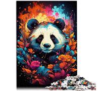 Puzzle 1000 pièces pour Adultes Puzzle Panda 26x38cm Améliorer l'amour Entre Les Couples pour Les Adolescents de 14 Ans et Plus