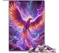 Puzzle 1000 pièces pour Adultes Puzzle Phénix mystérieux, idéal pour Les Adolescents, Les Liens familiaux, Les Casse-têtes et Les décorations d'intérieur à Faire soi-même (Taille 26x38cm)