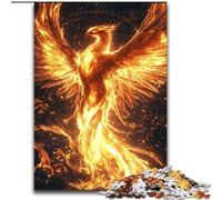Puzzle 1000 pièces pour Adultes Puzzle Phénix mystérieux, idéal pour Les Adolescents, Les Liens familiaux, Les Casse-têtes et Les décorations d'intérieur à Faire soi-même (Taille 50x75cm)