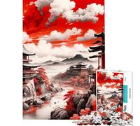 Puzzle 1000 pièces pour Adultes Puzzle River Jigsaw Puzzle de 1000 pièces décoration Murale Cadeau d'anniversaire Jeu Stimulant (38x52cm)