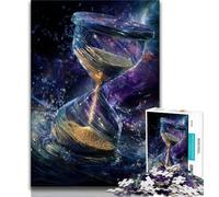 Puzzle 1000 pièces pour Adultes, Puzzle sablier Cosmique, Jeux éducatifs, décoration d'intérieur, idéal pour la décoration de Bureau (Taille 75x50cm)