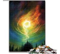 Puzzle 1000 pièces pour Adultes, Puzzle Soleil et Orages, en Carton, pour Adolescents et Famille - Jeu de réflexion DIY, 1000 pièces(26x38cm)