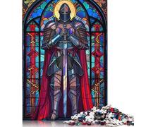 Puzzle 1000 pièces pour Adultes, Puzzle Standard, Chevalier épique, héros, Geek, décoration familiale, Jouet éducatif (75 x 50 cm)