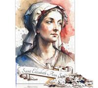 Puzzle 1000 pièces pour Adultes, Puzzle Standard « Sainte Élisabeth Ann Seton », décoration familiale, Jouet éducatif (75 x 50 cm)