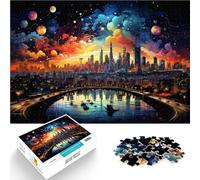 Puzzle 1000 pièces pour Adultes Puzzle Urbain pour Jeu éducatif Jouet de défi Collection d'artistes Beaux-Arts 26 x 38 cm pour Adolescents à partir de 14 Ans