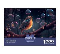 Puzzle 1000 pièces pour Adultes, Puzzles Animaux moineaux pour Adultes, Puzzles en Bois éducatifs Anti-Stress, Puzzle 1000 pièces (75 x 50 cm)