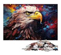 Puzzle 1000 pièces pour Adultes Puzzles colorés représentant Une Femme aux Fleurs Puzzles en Bois pour Adultes et Enfants Superbe Cadeau 1000 pièces (75 x 50 cm)