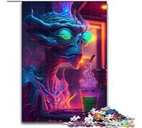 Puzzle 1000 pièces pour Adultes, Puzzles de Science-Fiction trippants, Grand-père Impossible, pour Adultes et Adolescents, Jeux stimulants (Taille 50x75cm)