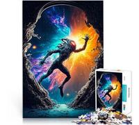Puzzle 1000 pièces pour Adultes Rapide Jouets addictifs pour Le défi de l'intelligence cérébrale Idées Cadeaux 52x38cm