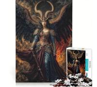 Puzzle 1000 pièces pour Adultes Reine Lilith Jeu Impossible Analyse et logique renforce l'amour Entre Les Couples 50x75cm