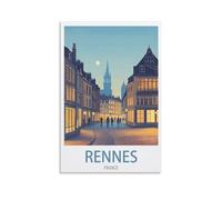 Puzzle 1000 pièces pour Adultes, Rennes Frances Family Fun Jigsaws Puzzles 1000 pièces pour Adultes Cadeaux 38x26cm