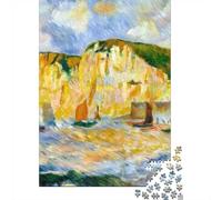 Puzzle 1000 pièces pour Adultes, Renoir Sea and Cliffs 1885