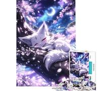 Puzzle 1000 pièces pour Adultes « Rêve de Fleurs de Cerisier Difficile et Stimulant pour s'amuser en Famille Jeu Amusant à partir de 14 Ans (38x52cm)