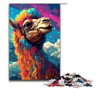 Puzzle 1000 pièces pour Adultes Robot Camel par SplattersLots of Thick Coloured Cloud Puzzle Hands on Game 75x50cm