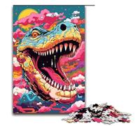 Puzzle 1000 pièces pour Adultes Robot Crocodiles parDe Nombreux Jouets de Puzzle épais et colorés à Faire soi même Excellents Cadeaux de Noël pour Les Adolescents de 75 x 50 cm