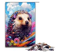 Puzzle 1000 pièces pour Adultes Robot Hérisson par SplattersLots de Puzzles colorés épais Jouets de Divertissement Familial décoration intérieure Unique et Cadeaux 75 x 50 cm