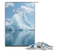 Puzzle 1000 pièces pour Adultes Salt Lake White Jeu éducatif défi Jouet Illustration Cadeau 1000 pièces (38 x 26 cm)