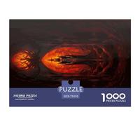 Puzzle 1000 pièces pour Adultes Sanctuaire démoniaque en Enfer Puzzles pour Adultes, Puzzles en Bois Jouet éducatif Anti-Stress Puzzle 1000 pièces (75 x 50 cm)