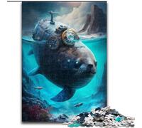 Puzzle 1000 pièces pour Adultes Seal Supernatural, Jeu d'activités familiales pour Adolescents, Casse-tête Stimulant (Taille : 50x75cm)