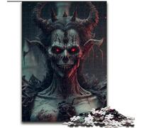 Puzzle 1000 pièces pour Adultes Seigneur des Ténèbres en Bois, Cadeau pour Hommes et Femmes, pour Tous Les Jours et Occasions spéciales, 1000 pièces(50x75cm)
