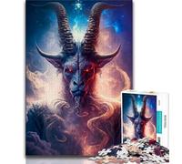 Puzzle 1000 pièces pour Adultes, Seigneur des Ténèbres, pour Adolescents, activité Amusante pour la Maison, Jouets pour Les Jours de Pluie, Cadeaux d'anniversaire (Taille 75x50cm)