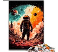 Puzzle 1000 pièces pour Adultes Seul sur Mars, à partir de 14 Ans Un Jeu Stimulant à Offrir à Toute la Famille et aux Amis (Taille 26x38cm)
