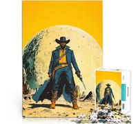 Puzzle 1000 pièces pour Adultes Shérif Cosmique Réduction du Stress intéressante Chaque pièce est Unique - Jeu Familial Stimulant et Amusant 52x38cm