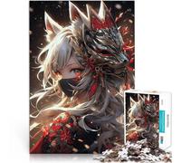 Puzzle 1000 pièces pour Adultes Sirène assassine Ninja Mignonne Défi Difficile pour soulager Le Stress Super Cadeau 38x26cm