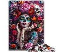 Puzzle 1000 pièces pour Adultes Skullgirls Jeux éducatifs Décoration de la Maison Jeu éducatif pour Anniversaire, Noël 50x75cm