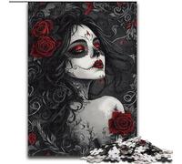 Puzzle 1000 pièces pour Adultes Skullgirls Puzzle 1000 pièces pour Adultes Interaction familiale et défi cérébral, défi d'activité familiale 50x75cm
