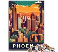 Puzzle 1000 pièces pour Adultes - Skyline de Phoenix - 1000 pièces pour Adultes - Jeux Amusants en Famille pour Toute la Famille (26x38cm)