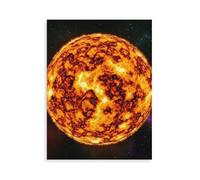 Puzzle 1000 Pièces pour Adultes，Soleil dans l'espace avec Fond Plasma，Loisirs Jouets pour Enfants Décoration De La Maison Cadeaux d'art Noël（75x50cm）-AQ61