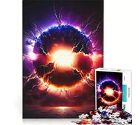 Puzzle 1000 pièces pour Adultes Soleil éclatant et explosif Jeu éducatif Course de Vitesse Manuelle idéal comme Cadeau pour Toute la Famille 38x52cm