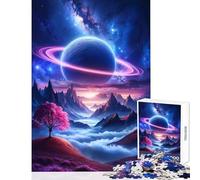Puzzle 1000 pièces pour Adultes « Solitude céleste » Décoration intérieure Jeu éducatif et Amusant Détente et Stimulation intellectuelle Dimensions 38x26cm