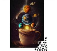 Puzzle 1000 pièces pour Adultes Space is Wild2, Puzzle créatif rectangulaire en Bois, Cadeau pour Amis et Famille, 1000 pièces (75 x 50 cm)