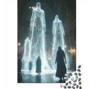Puzzle 1000 pièces pour Adultes, Spectral Figures in Cathed