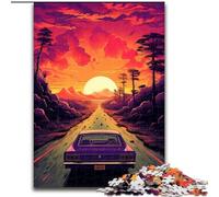 Puzzle 1000 pièces pour Adultes Spirit Wolf Jigsaw Gift DIY Fun Suitable for Home Living Office Decoration (Taille : 50x75cm)