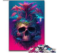 Puzzle 1000 pièces pour Adultes, Squelette d'île, en Carton, Jouet éducatif, intellectuel, décompressant, Amusant, Jeu Familial, 1000 pièces(26x38cm)