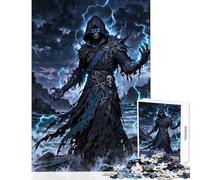 Puzzle 1000 pièces pour Adultes Storm Reaper︰ Wrath of The Abyssal Tide Décoration intérieure Jouet Cadeau d'anniversaire Jeu Impossible Chaque pièce est Unique Dimensions 50x75cm