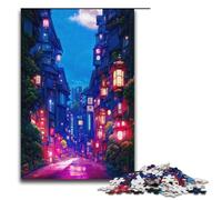 Puzzle 1000 pièces pour Adultes Streets of Neon Game Puzzles est idéal comme Cadeau pour Toute la Famille 1000 pièces (38 x 26 cm)