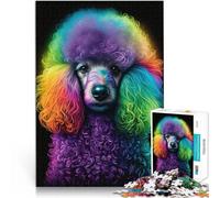 Puzzle 1000 pièces pour Adultes Style Caniche 6 Aidez Le Cerveau à exercer des Jouets addictifs pour cultiver la Patience Décoration Parfaite 38x26cm